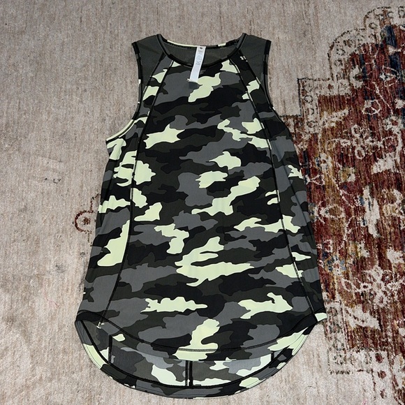 LULULEMON SCULPT TANK IN HERITAGE 365 CAMO SIZE 2 - Picture 5 of 7